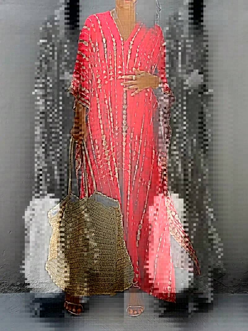 New Styles Fashion One Size Boho Beach Style Dress Women