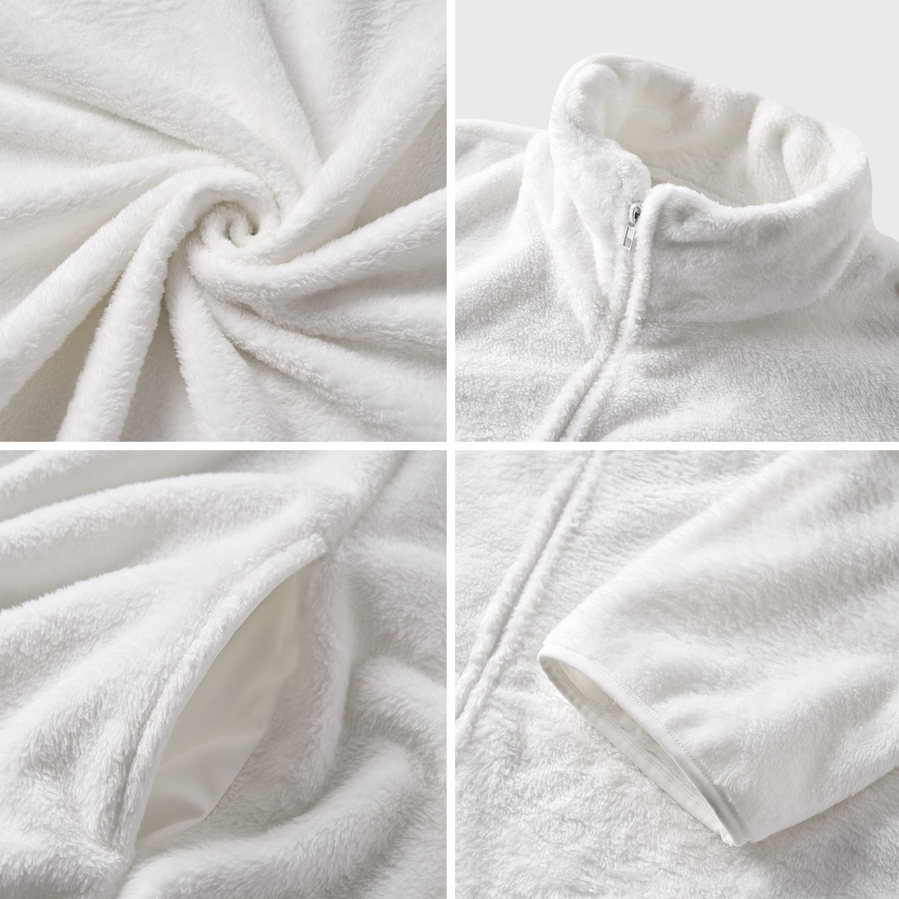 Aztec Pattern Design Fleece Jacket_3